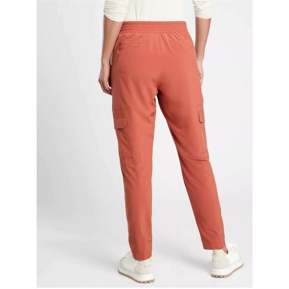 Athleta Chelsea Cargo Lined Pant Size 4 Tall - Picture 2 of 8